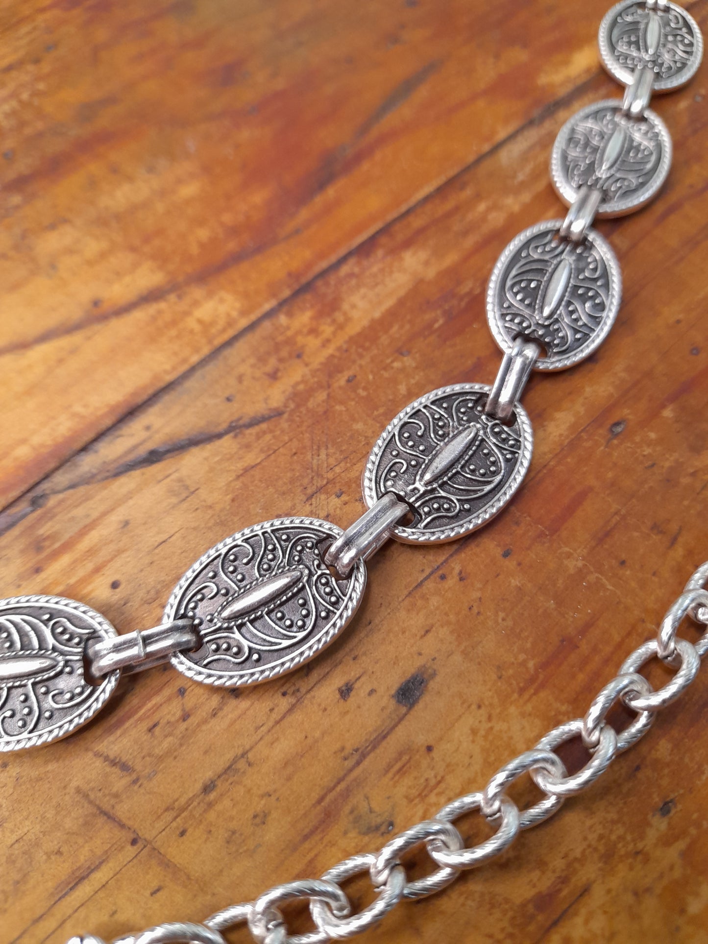 Tarz Turkish Silver Belt
