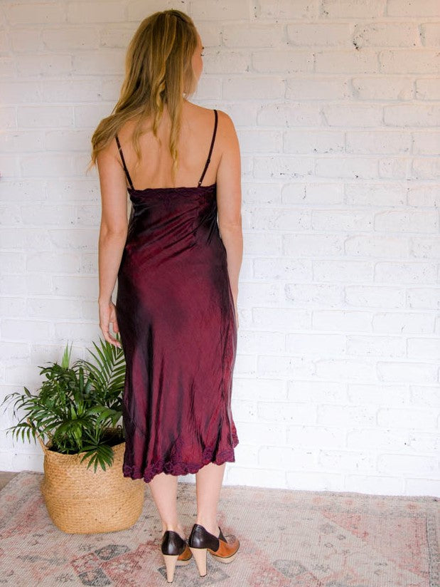 Luxe Long Slip Bordeaux