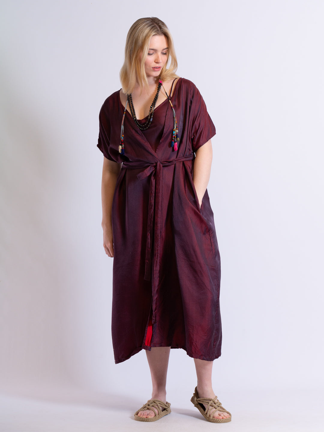 Slip Long Bordeaux