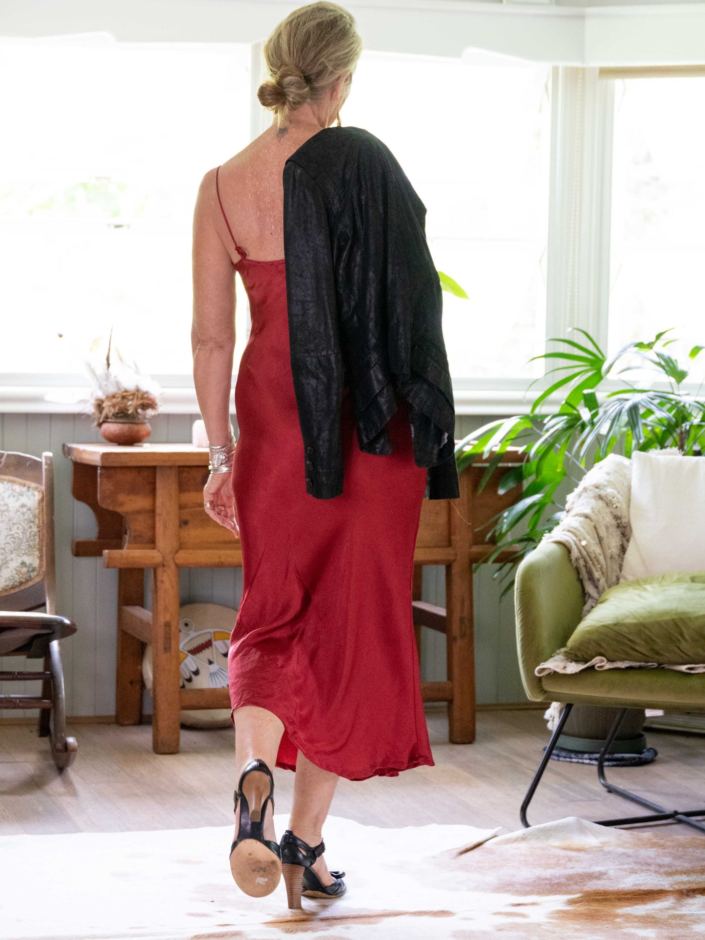 Slip Long Red