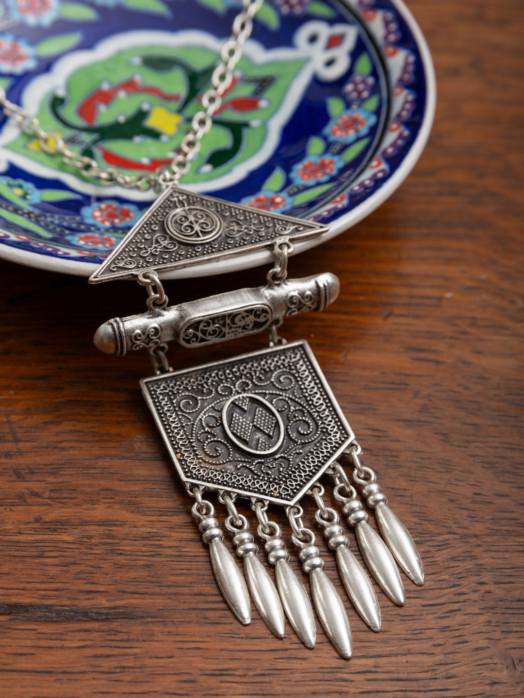 Ardena Silver Necklace