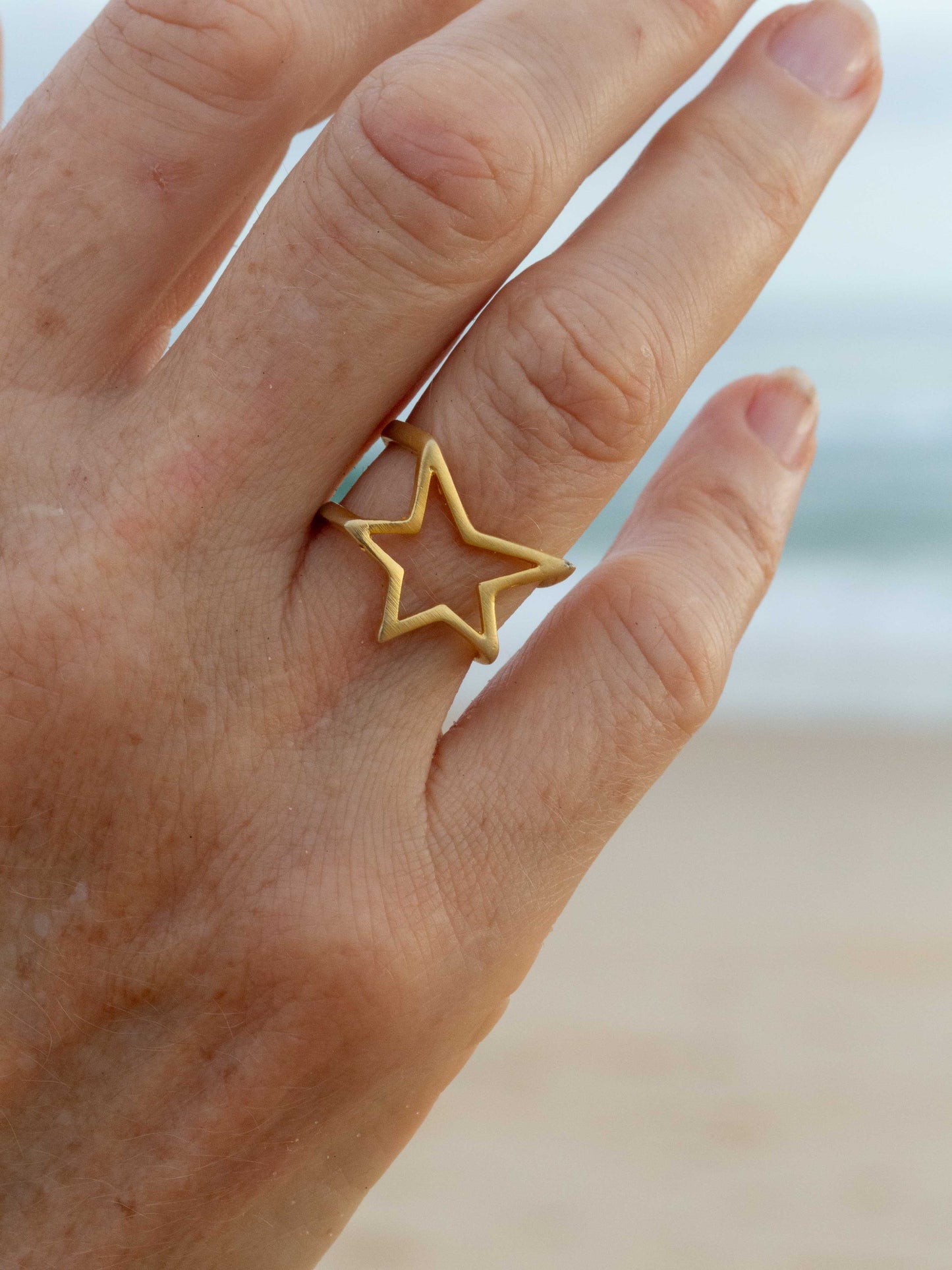 Gold Meteor Ring