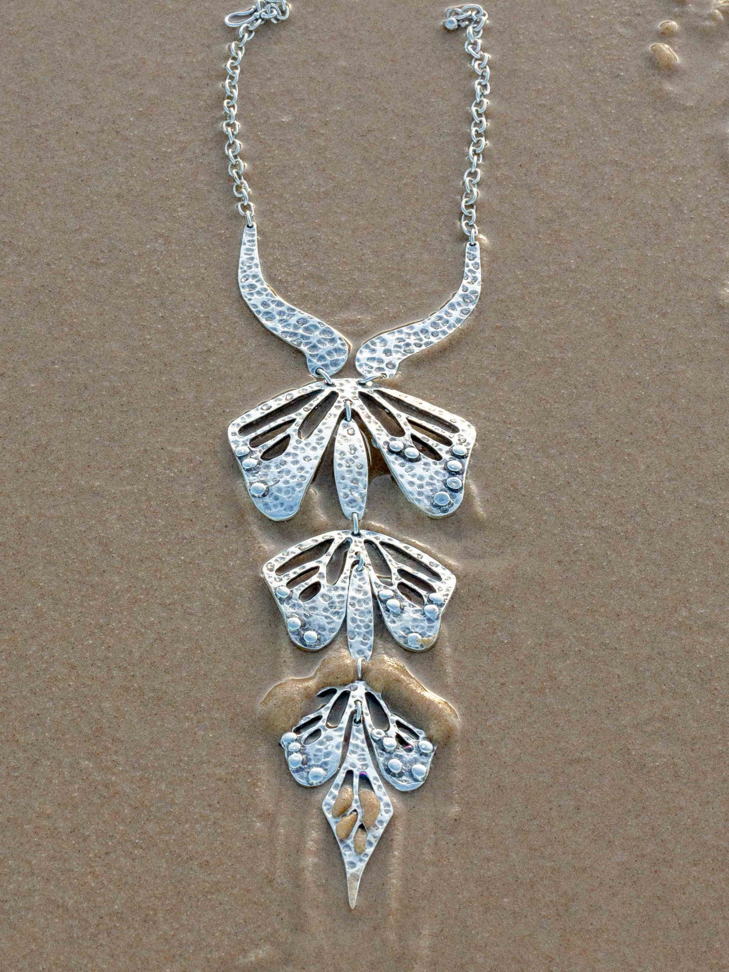 The Butterfly Effect Silver Necklace