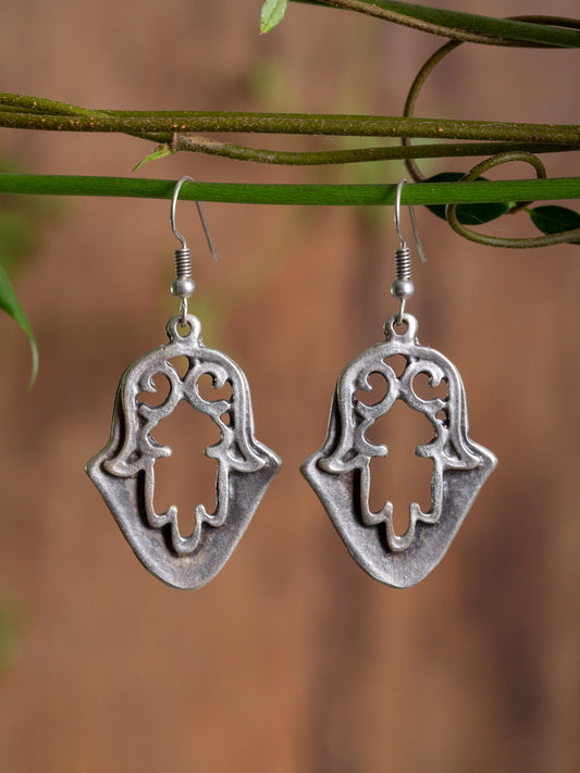 Hamsa Earrings