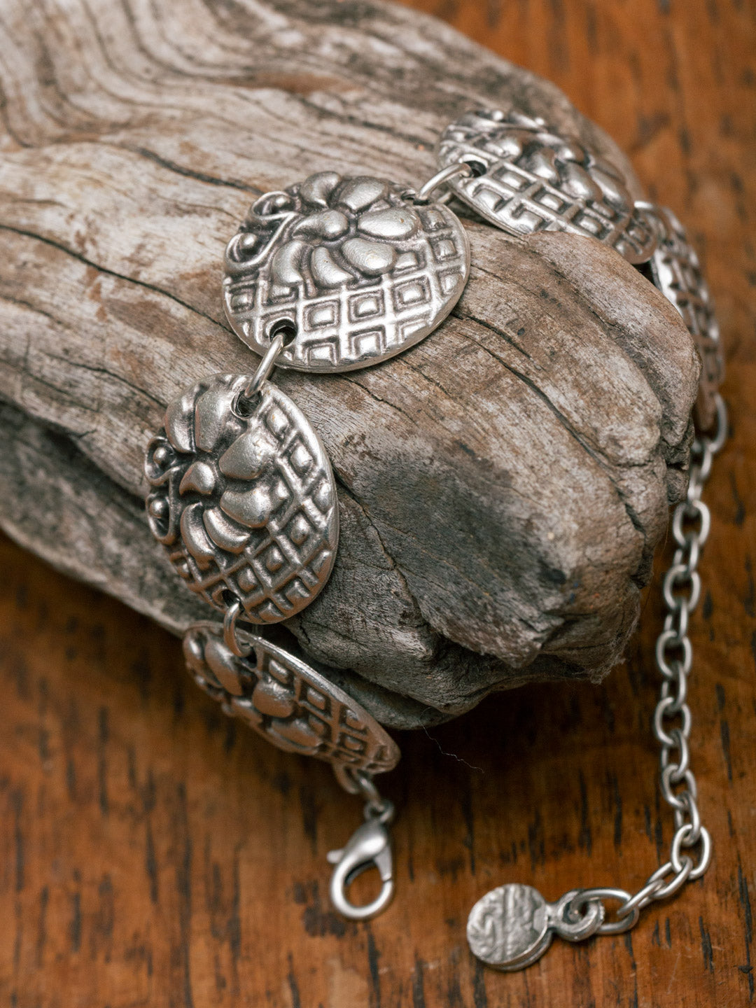 Cruz Silver Bracelet
