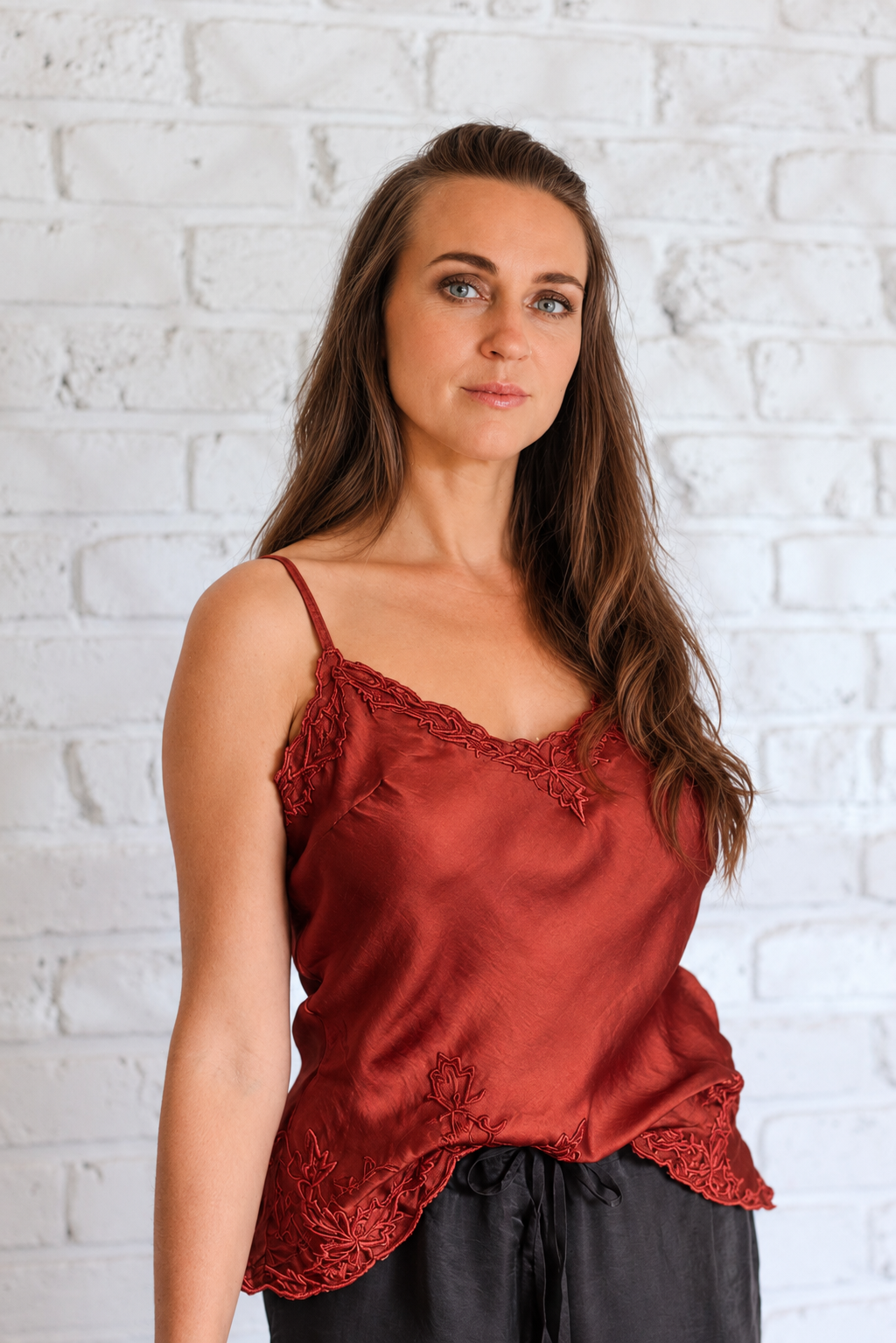 Marilyn Luxe Cami Russet