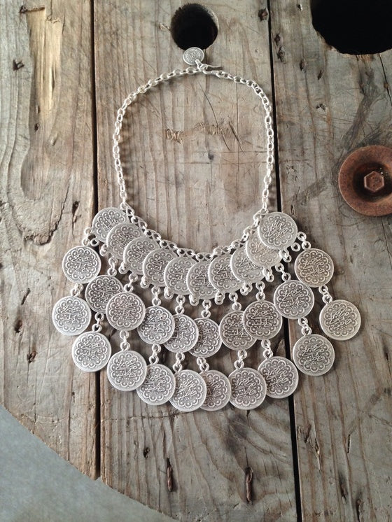 Gypset Silver Coin Necklace