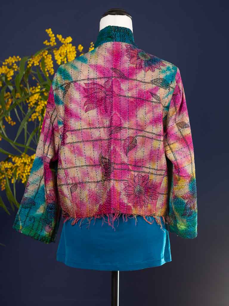 Chic Jacket — Pink Aqua