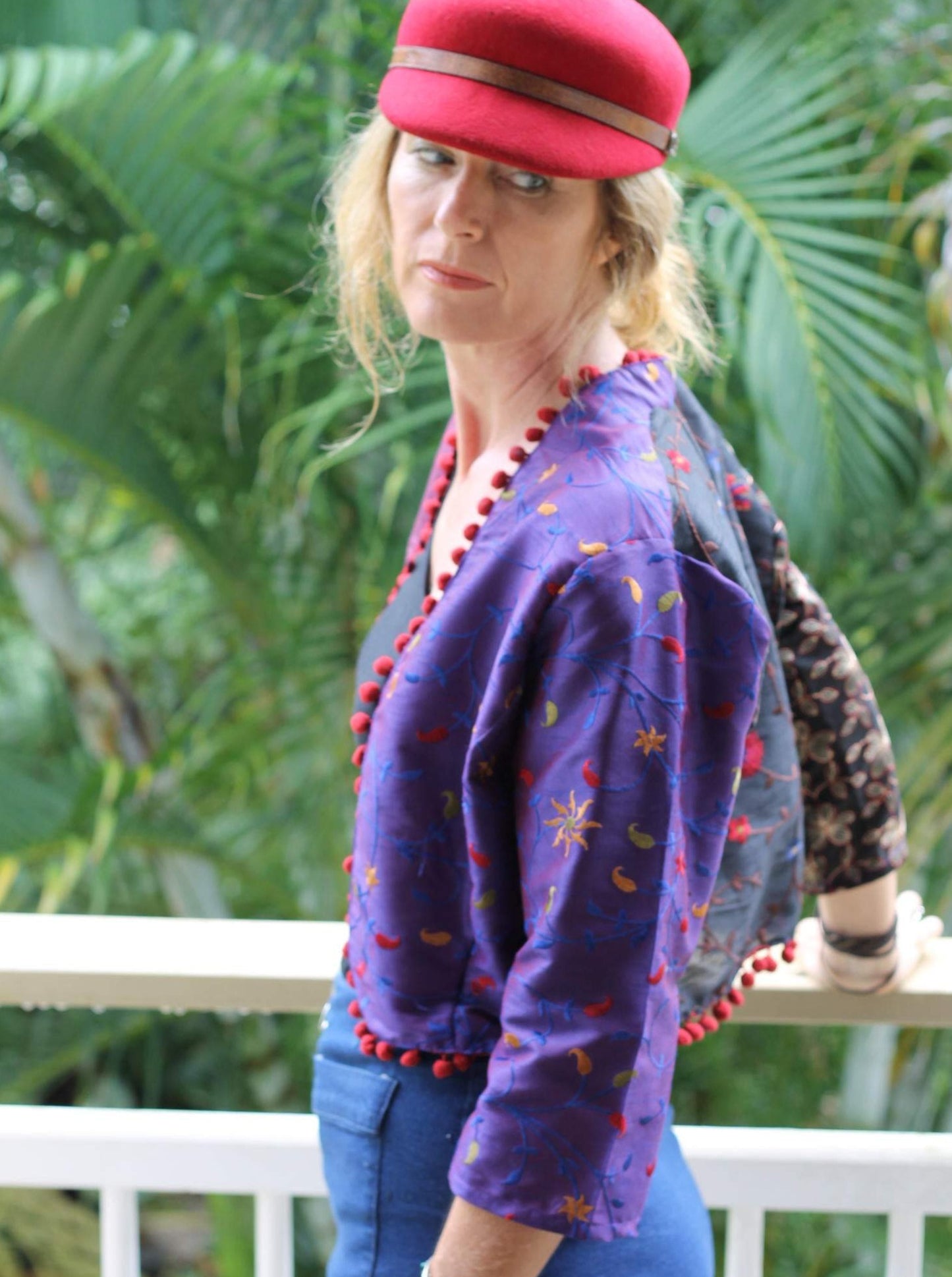 Rodeo Jacket - Eggplant