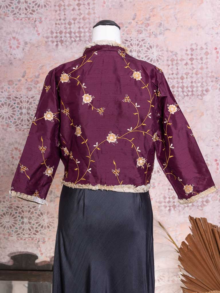 Ravel Jacket - Aubergine