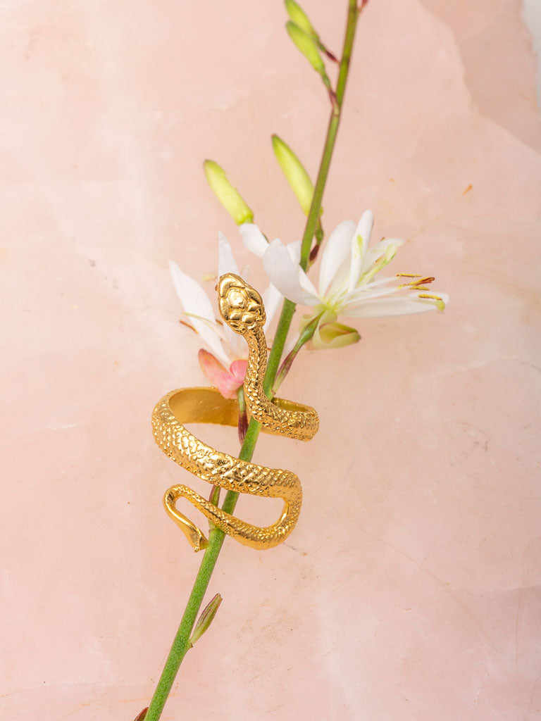 Gold Snake Ring 2