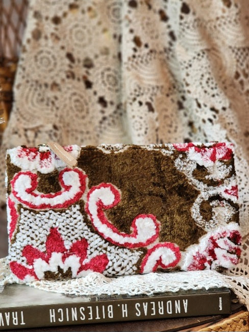 Moroccan Carpet Clutch