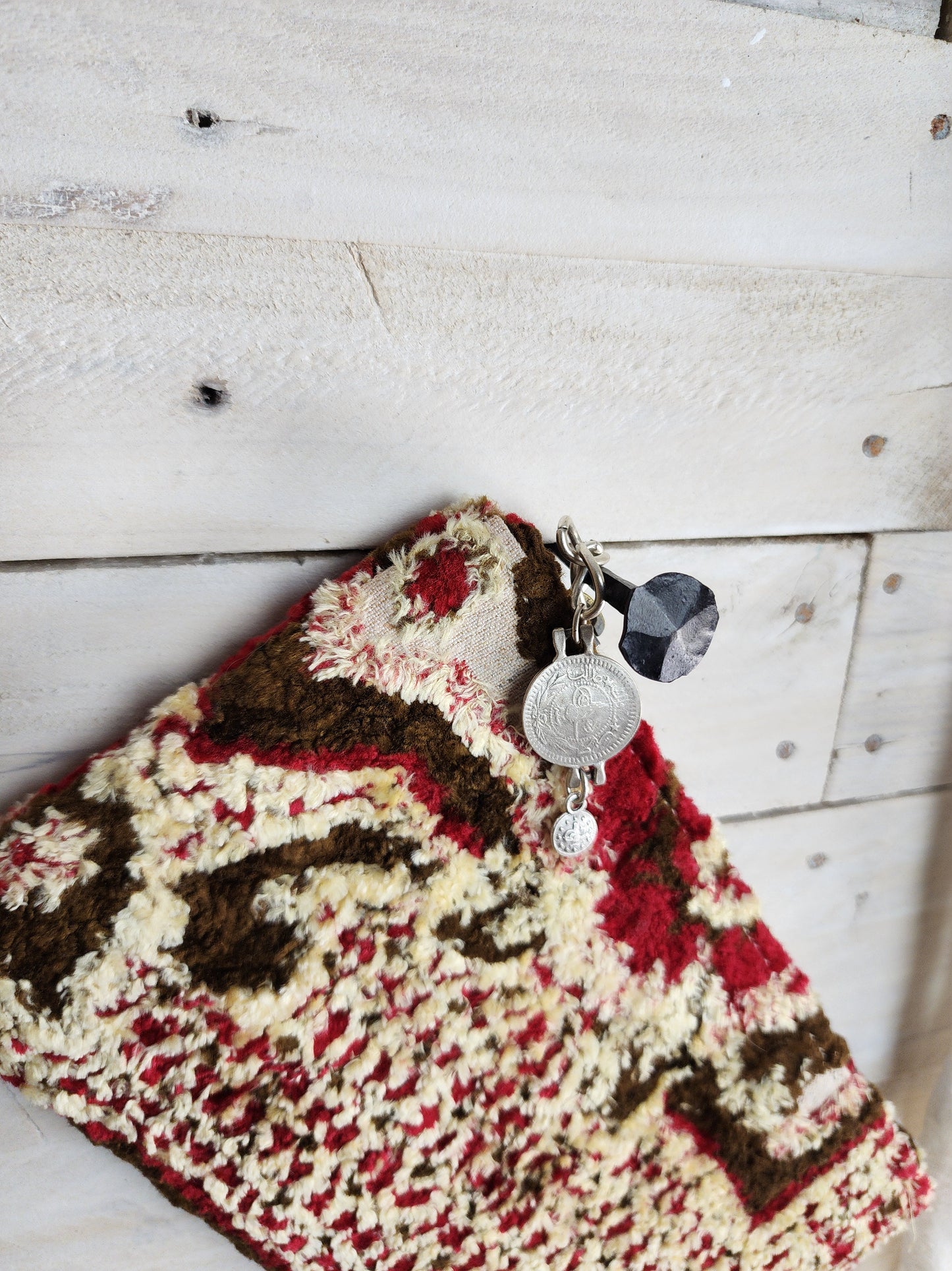 Moroccan Carpet Clutch