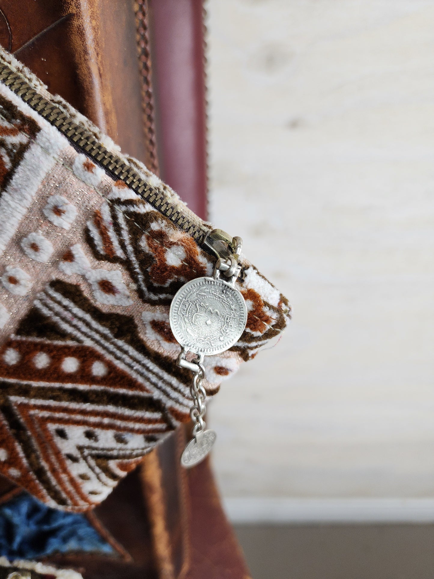 Moroccan Carpet Clutch
