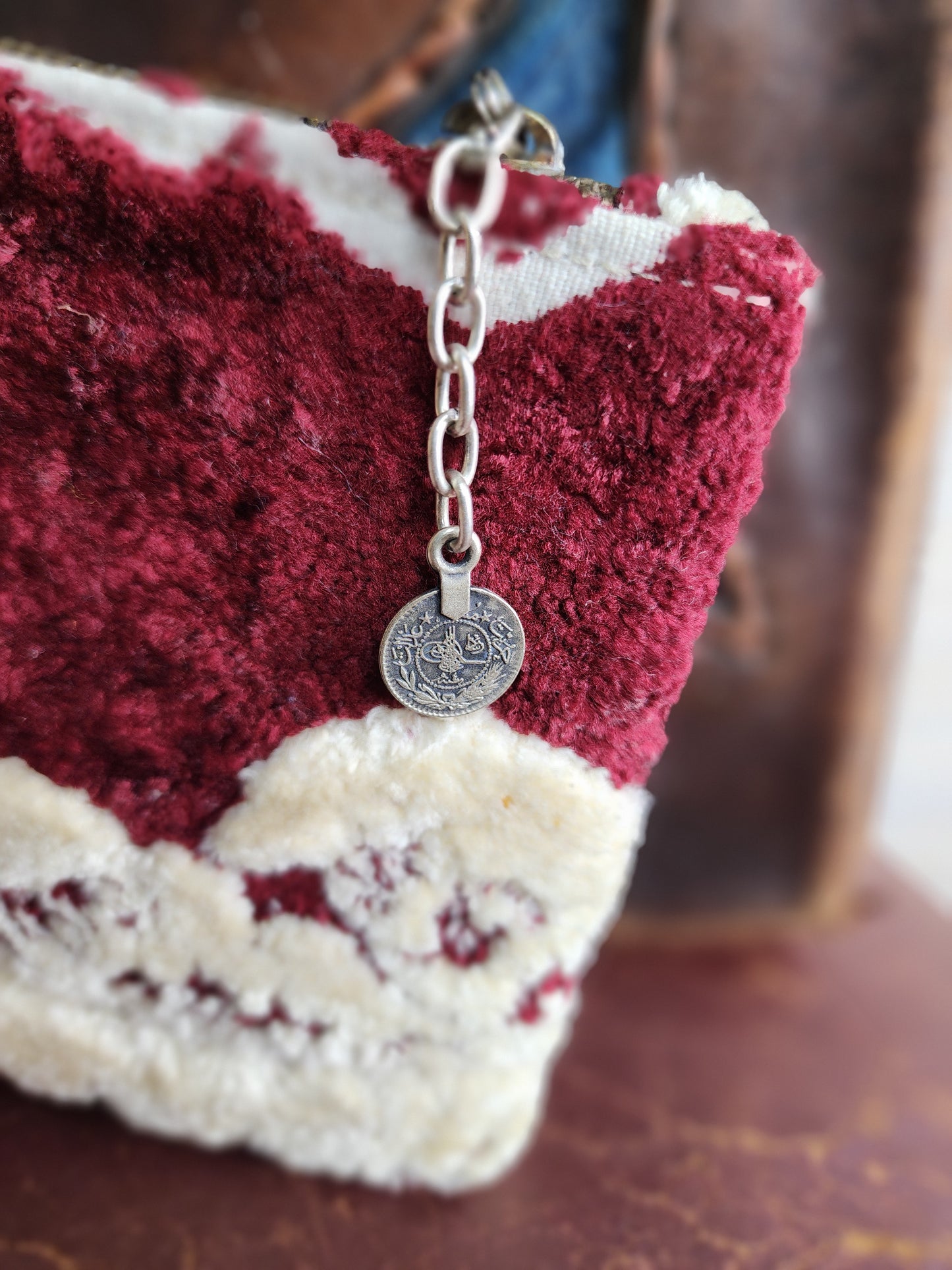 Moroccan Carpet Clutch