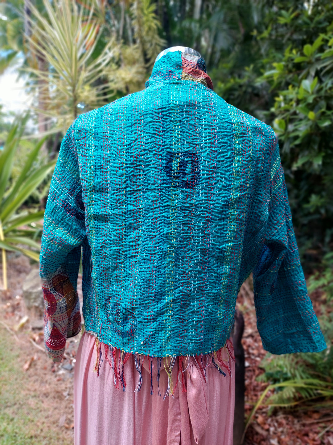Boho Silk Chic Jacket. Autumn part 2 Size 12