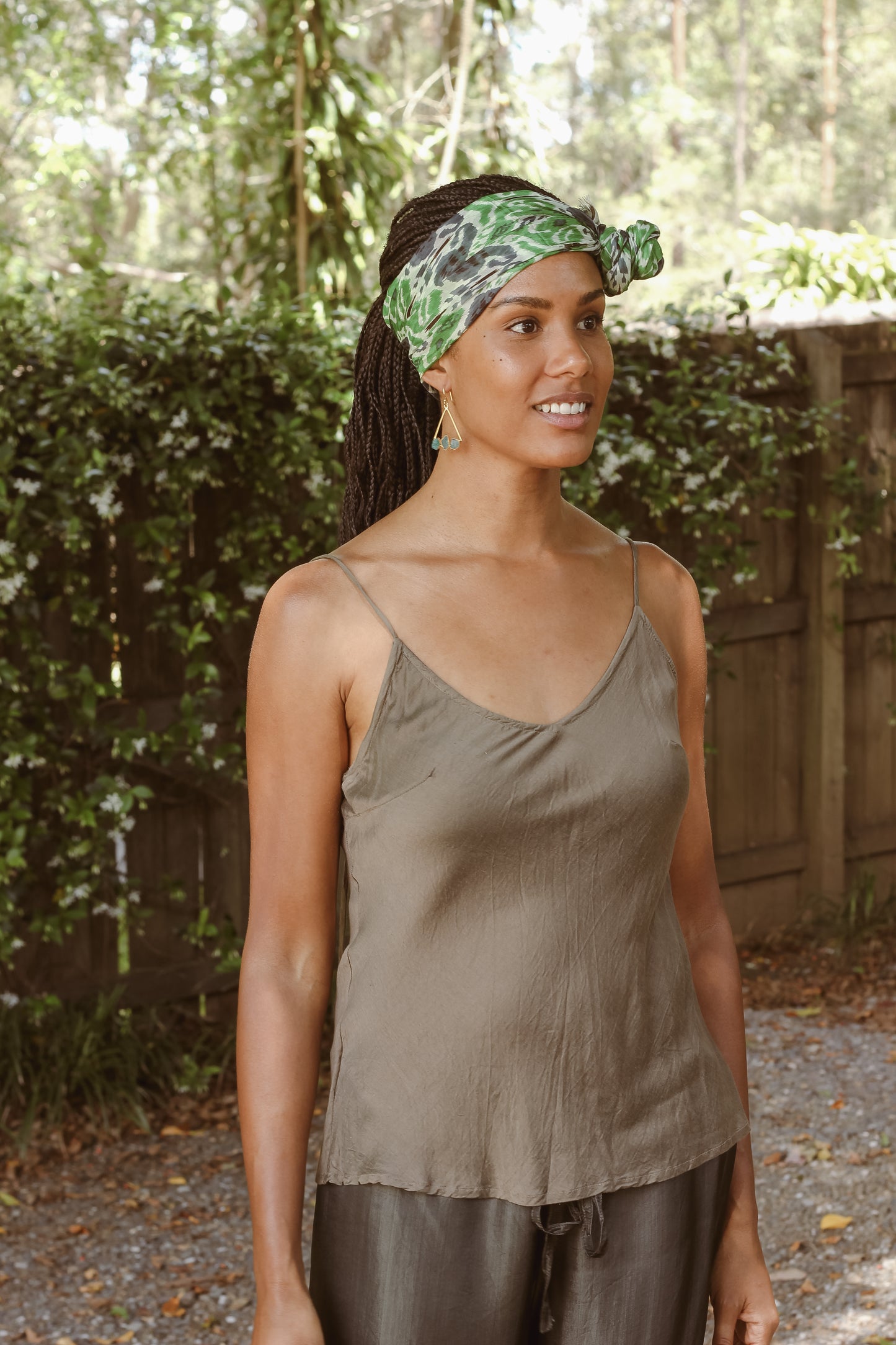 Silk Linen Cami