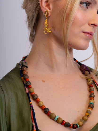 Mermaids and Shells Earring Single