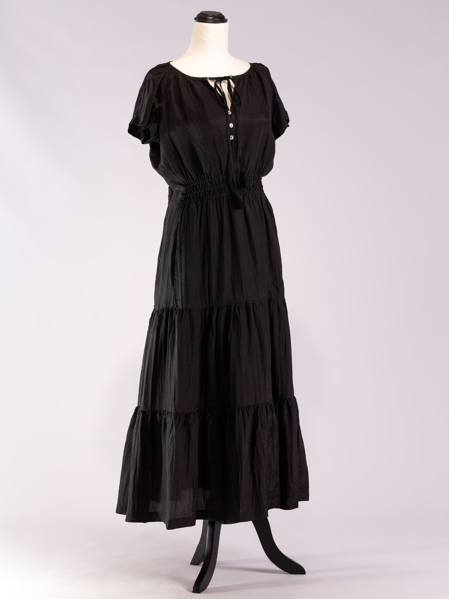 Amber pure silk dress