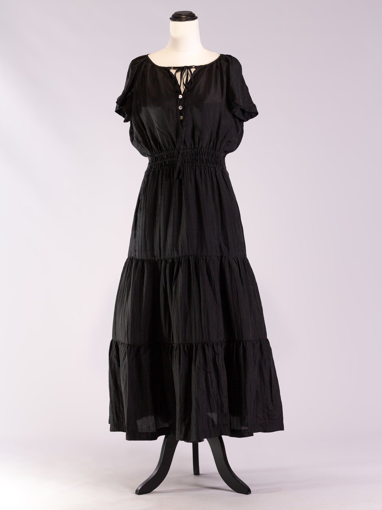 Amber pure silk dress