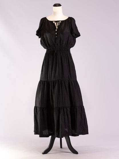 Amber pure silk dress