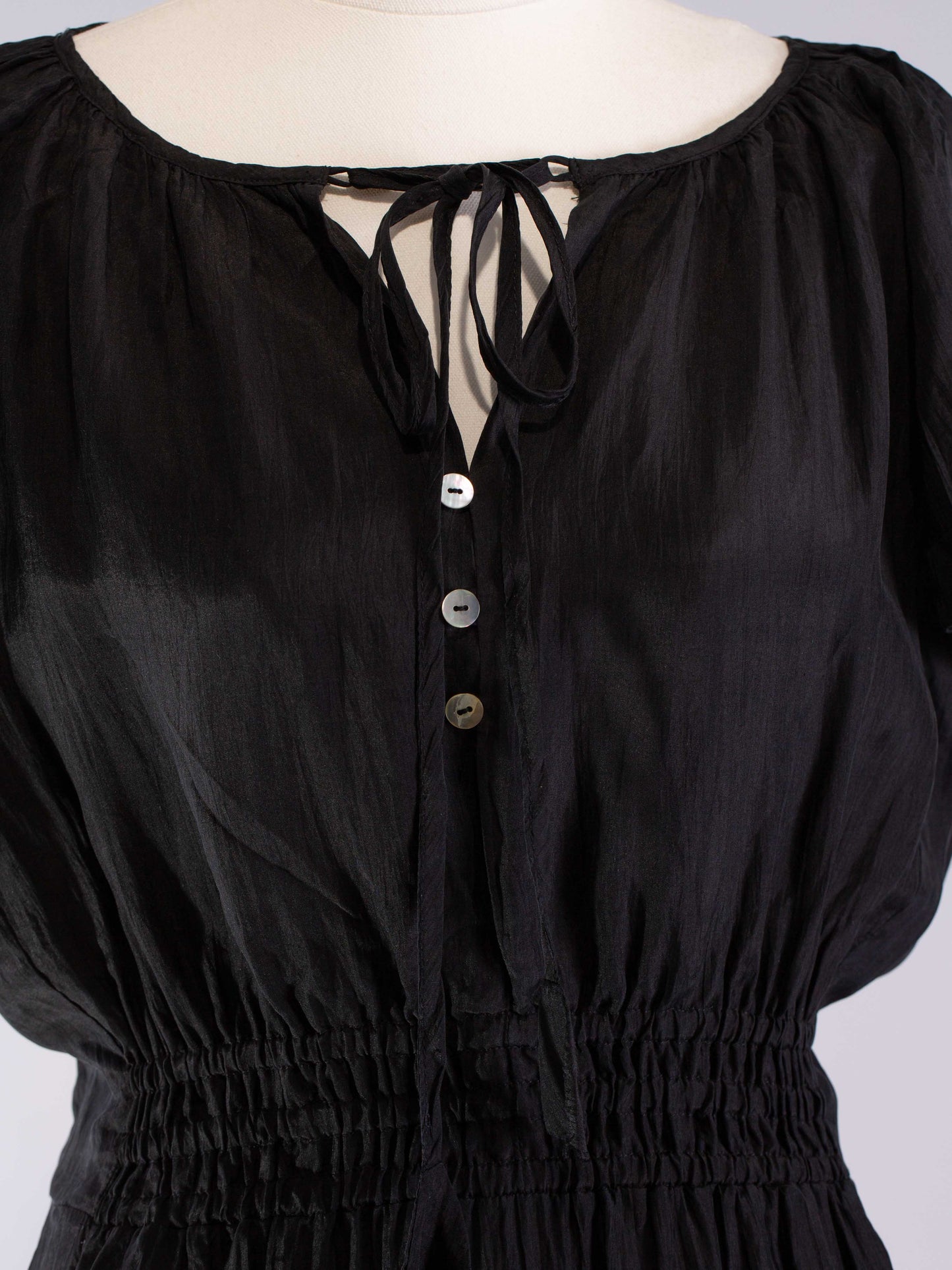 Amber pure silk dress