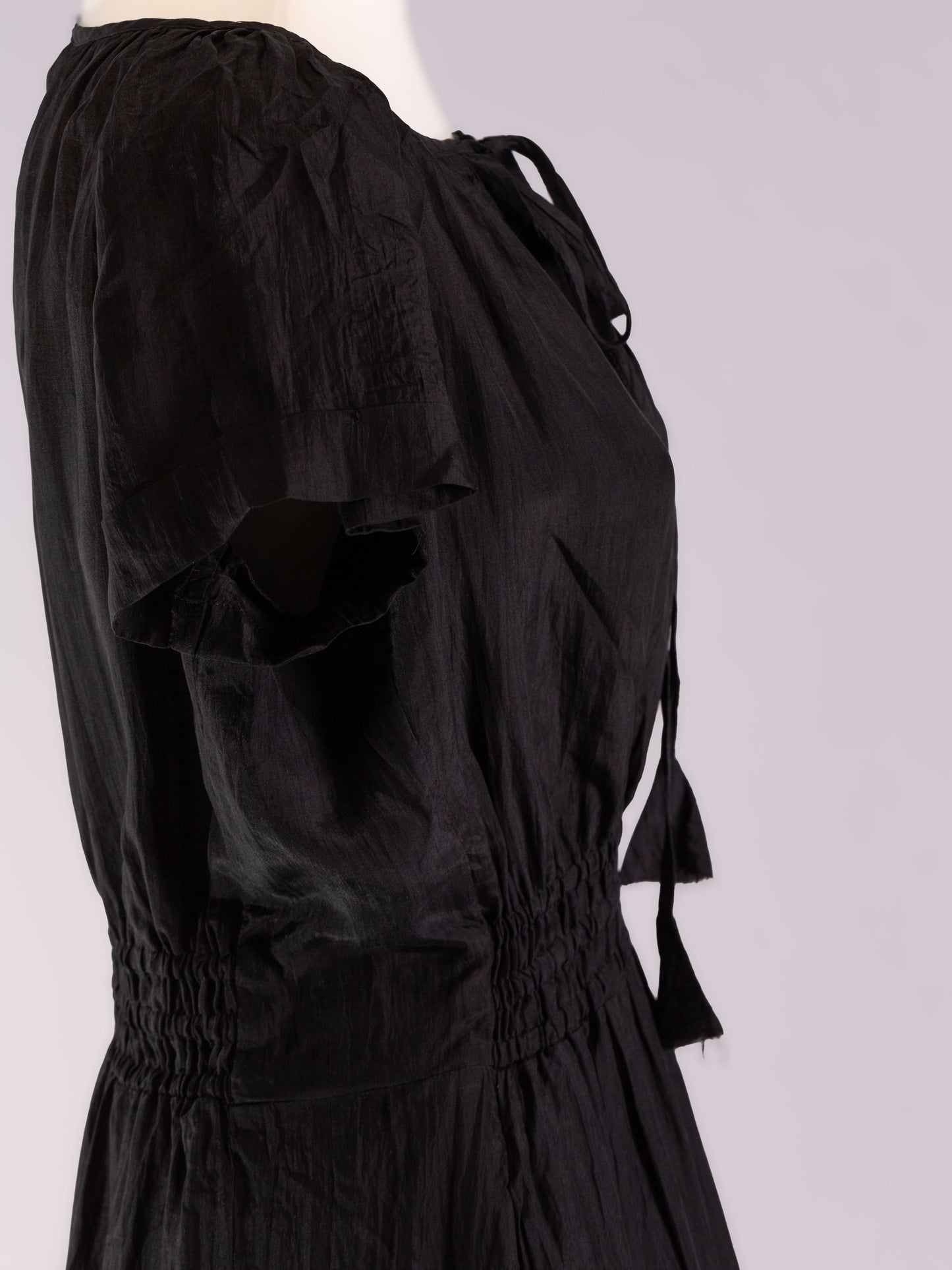 Amber pure silk dress
