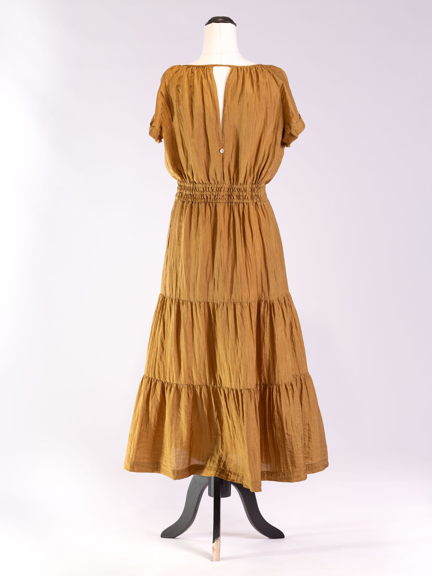 Amber pure silk dress