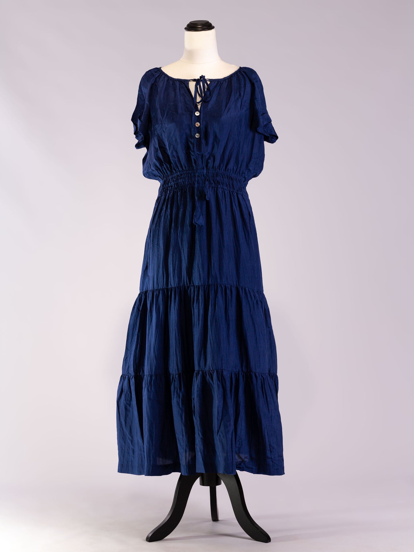 Amber pure silk dress