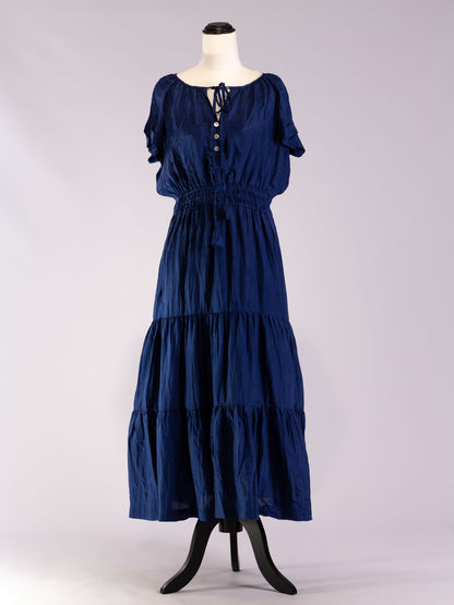 Amber pure silk dress