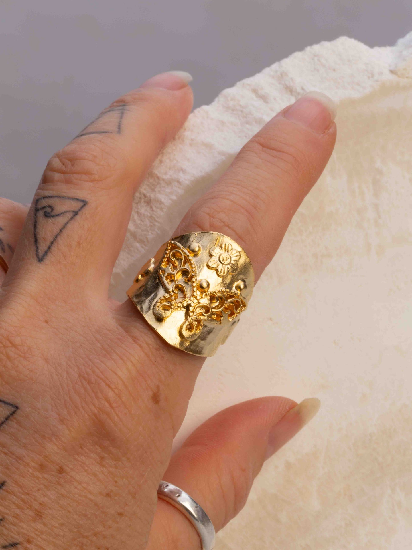 Butterfly Gold Ring
