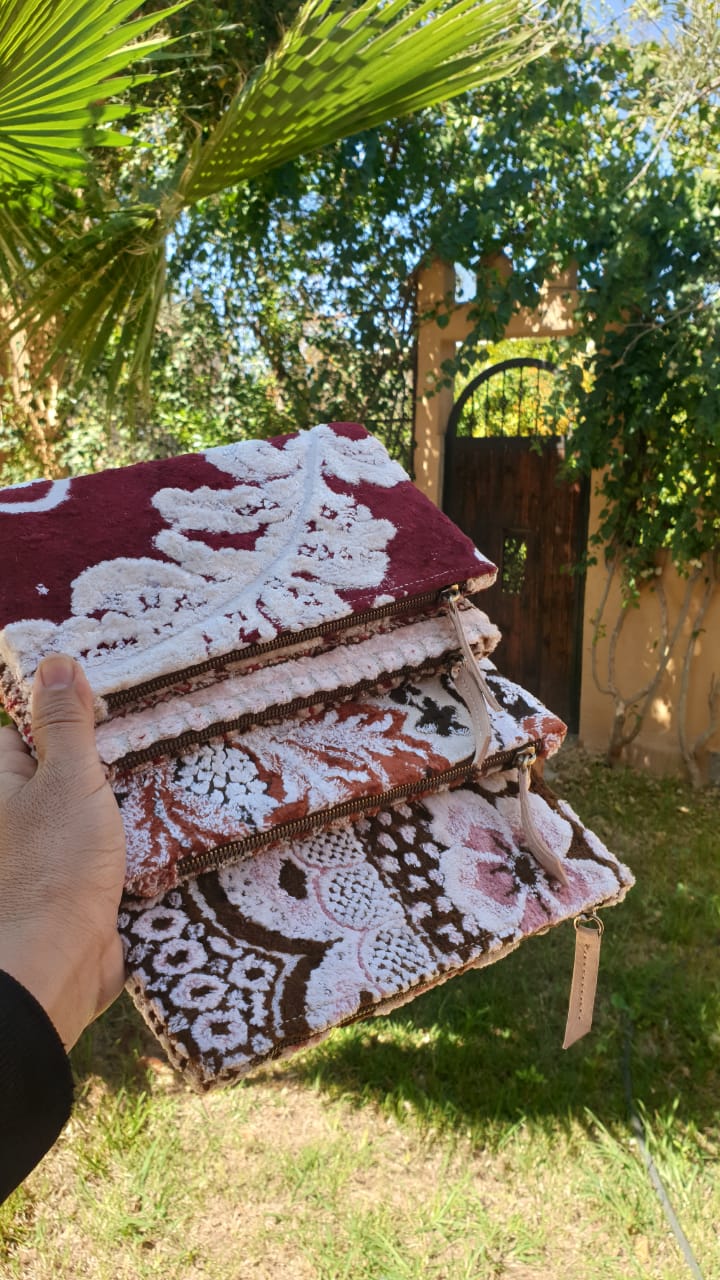 Moroccan Carpet Clutch