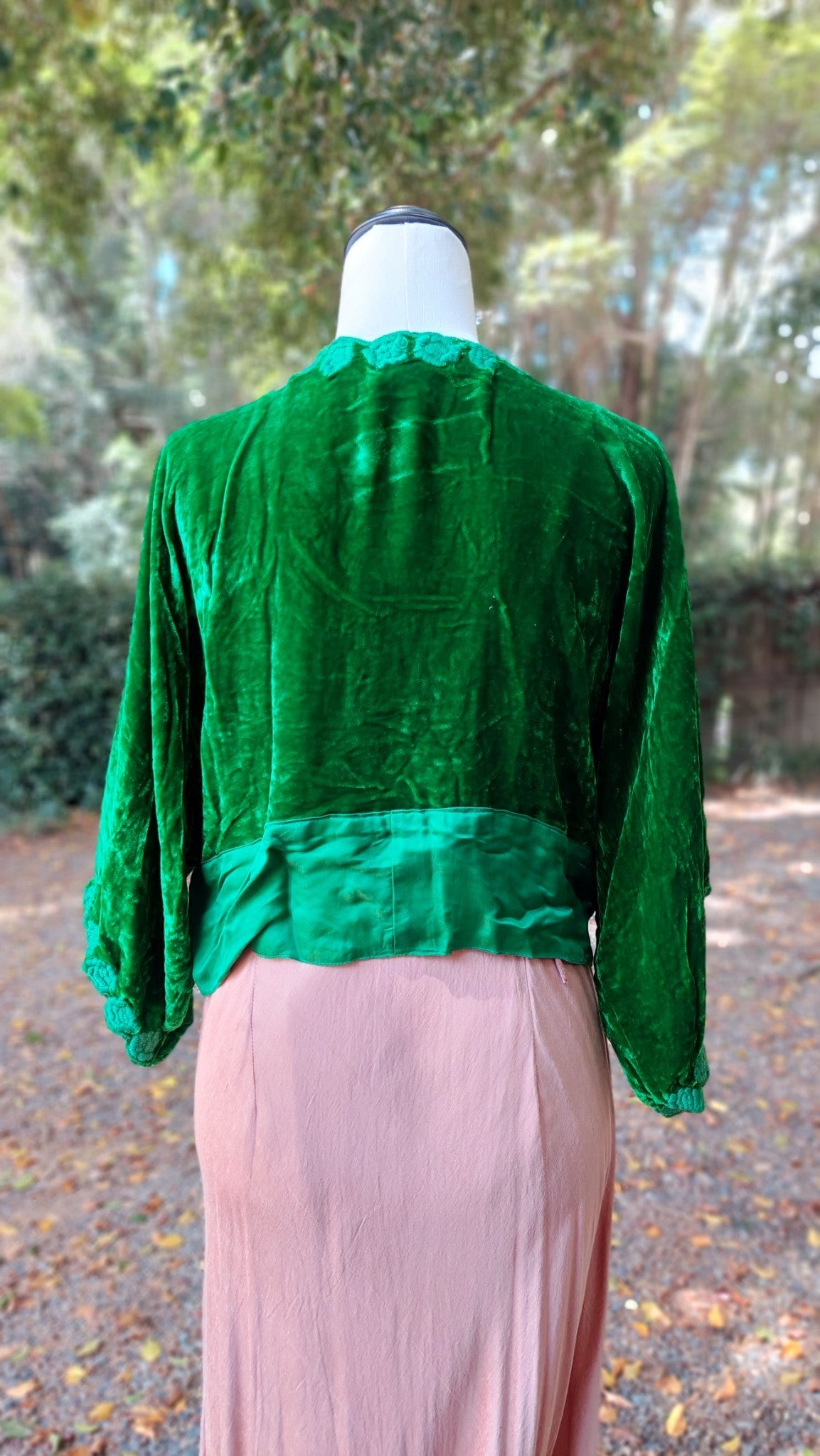 Kelly Wrap Top Kelly Green