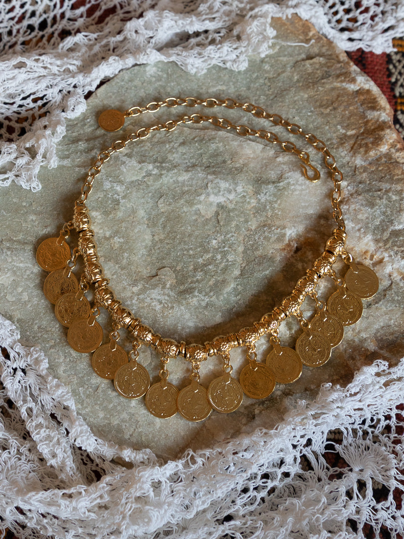 Gold Gypsy Dreams Necklace