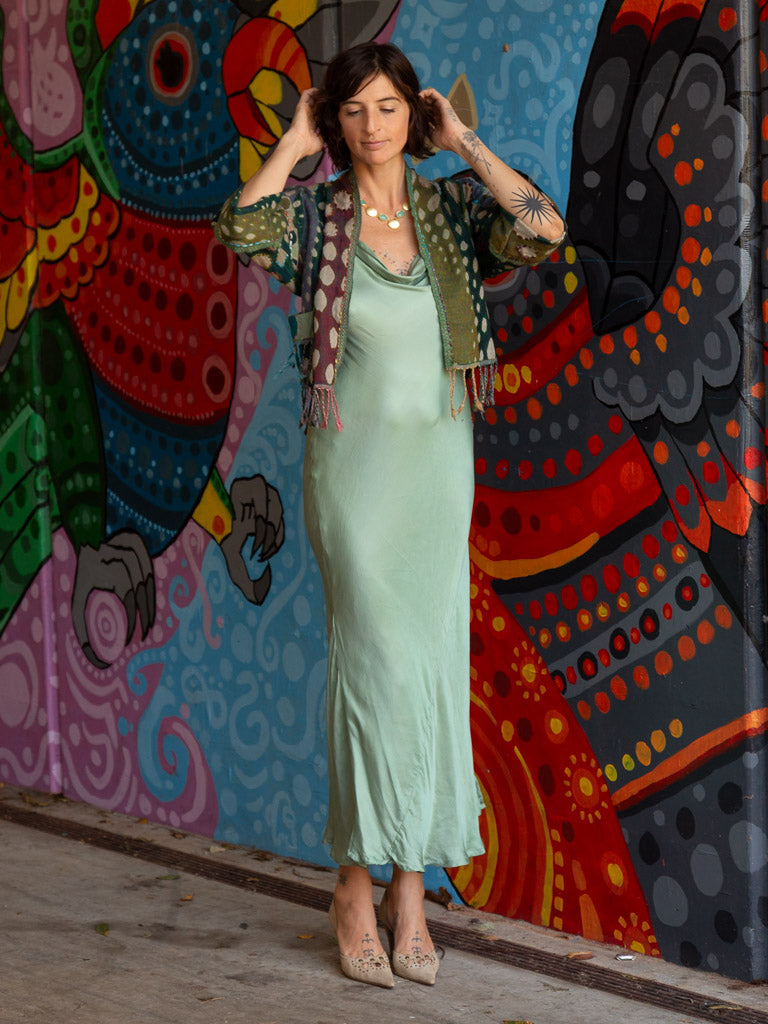 Sophia Cowl Slip Dress assorted colours