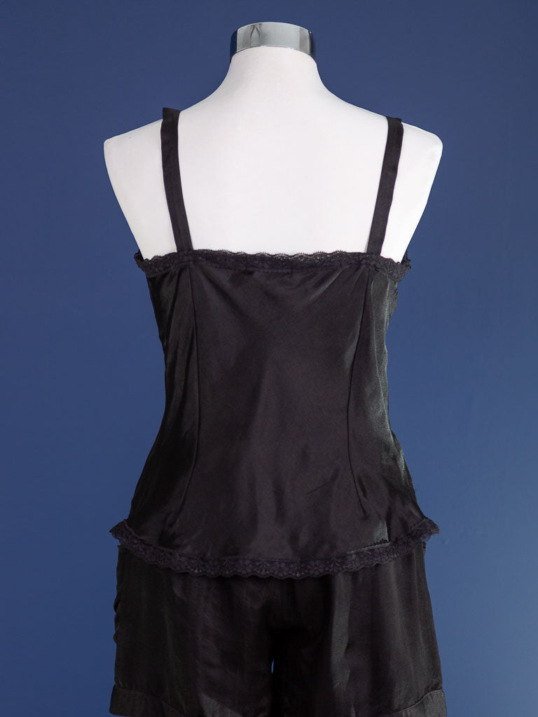 SALE Embroidered Silk Otomo Cami