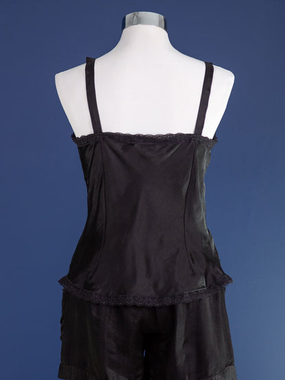 SALE Embroidered Silk Otomo Cami