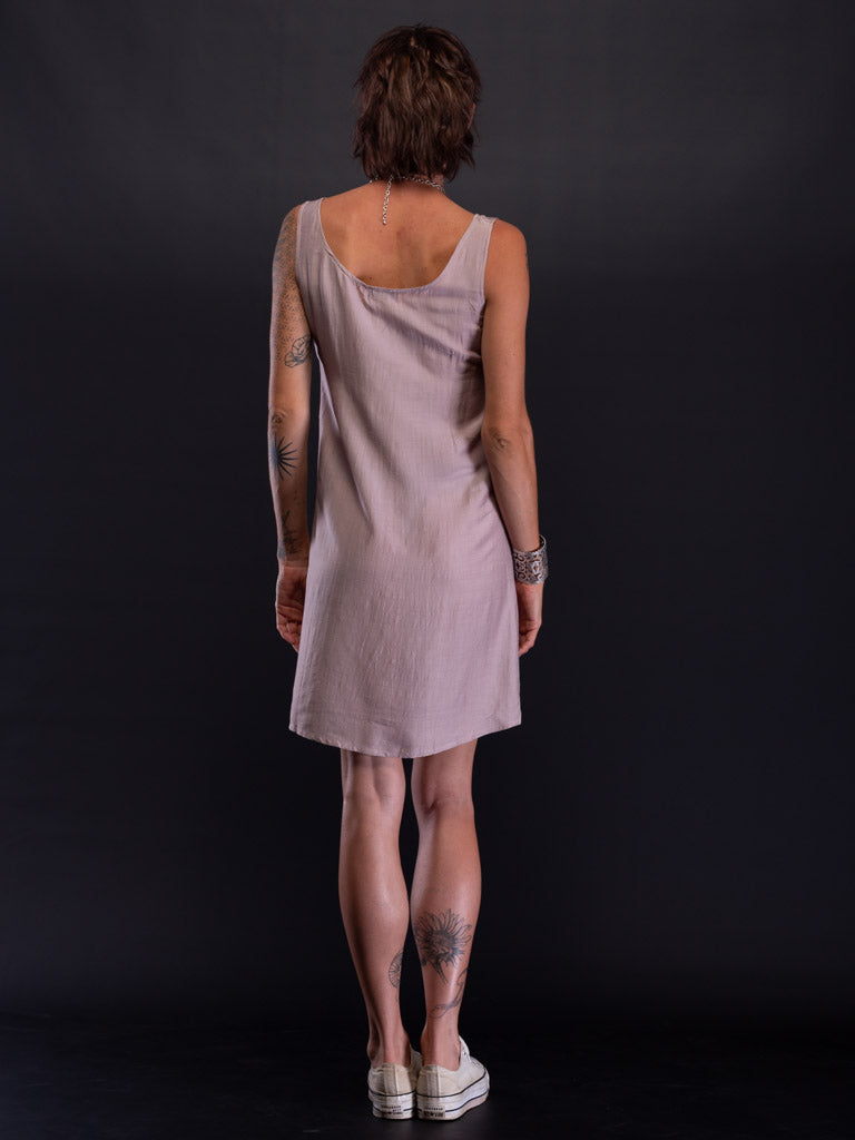 Silk-linen shift dress Taboo Fashion & Accessories Silk-linen shift dress Taboo Fashion & Accessories