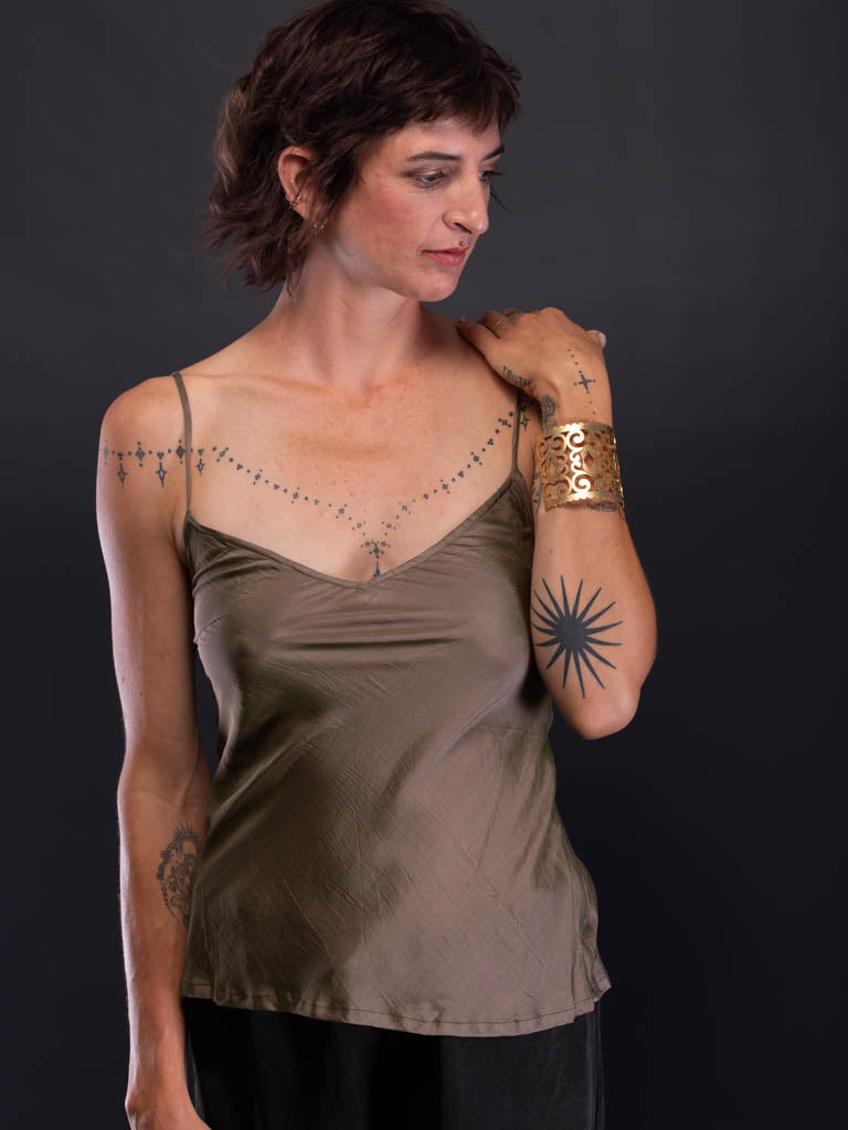 Silk Linen Cami