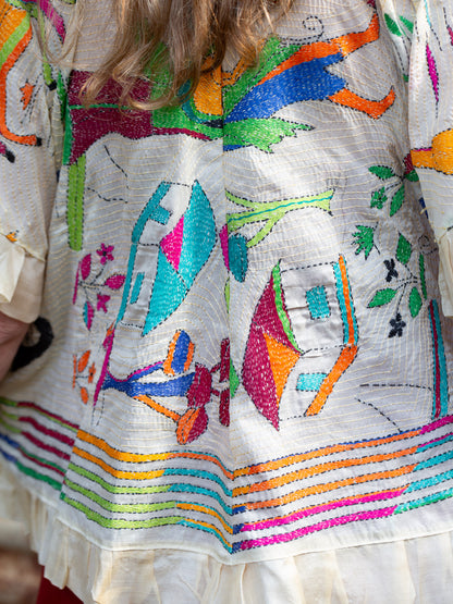 Shibui Silk Jacket. The Gods 2. Free Size