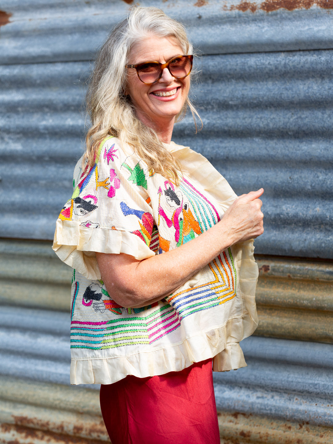 Shibui Silk Jacket. The Gods 2. Free Size