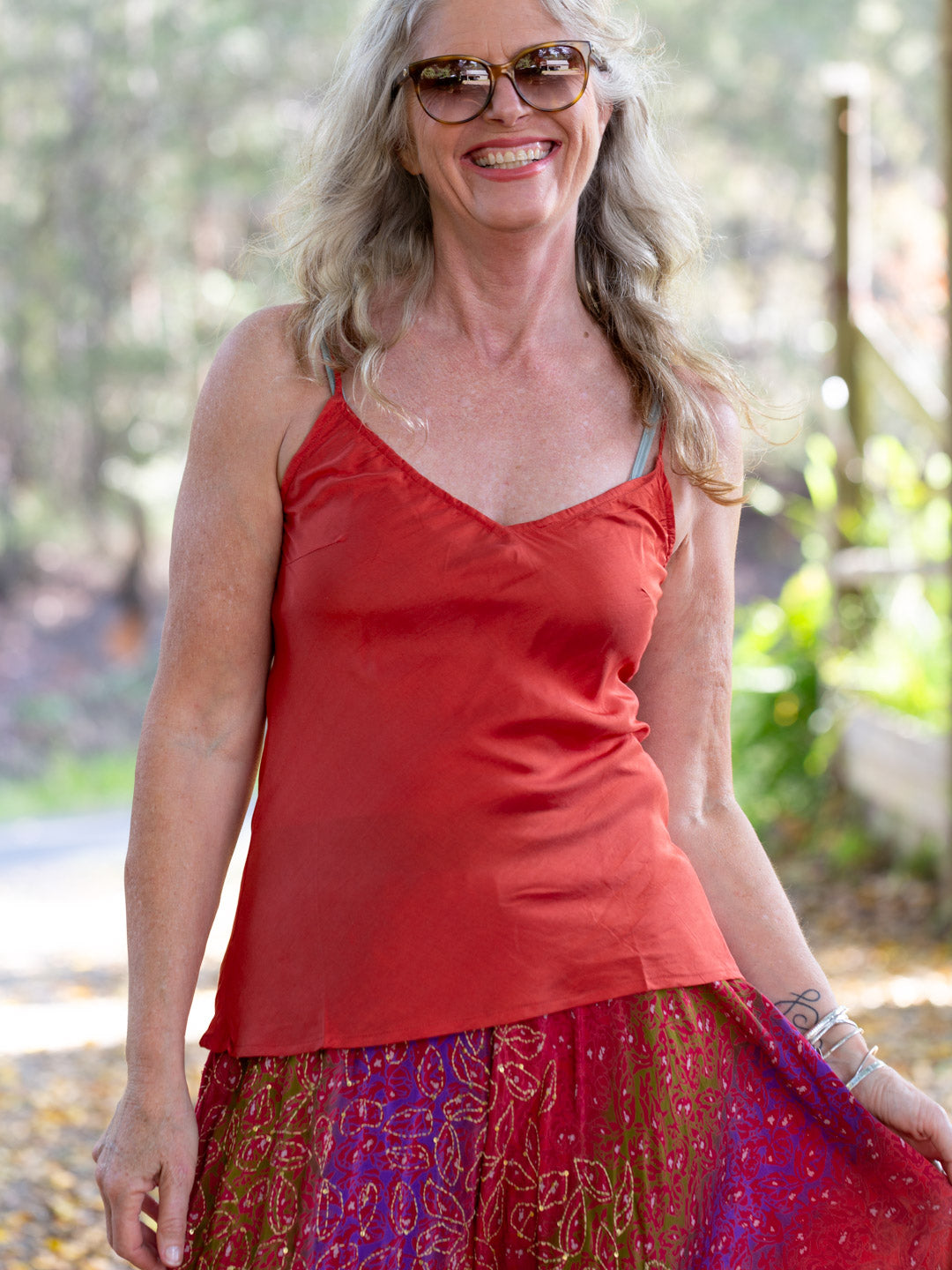 Silk Linen Cami