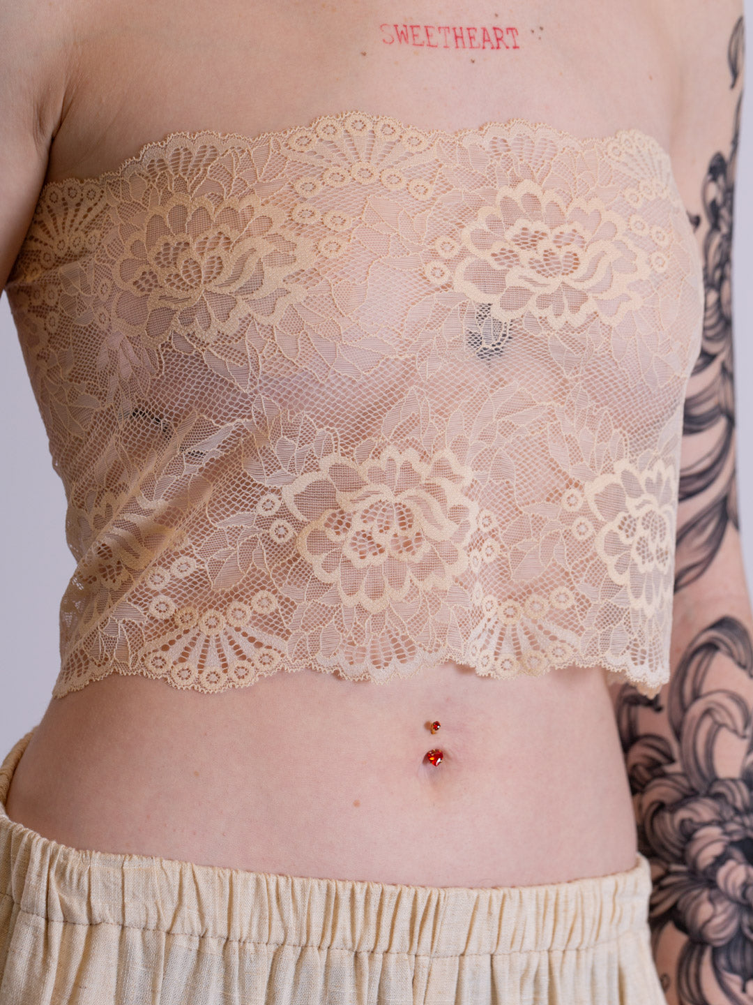 Lace bandeau/belt