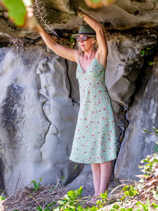 Slip Dress Butterfly Blossom