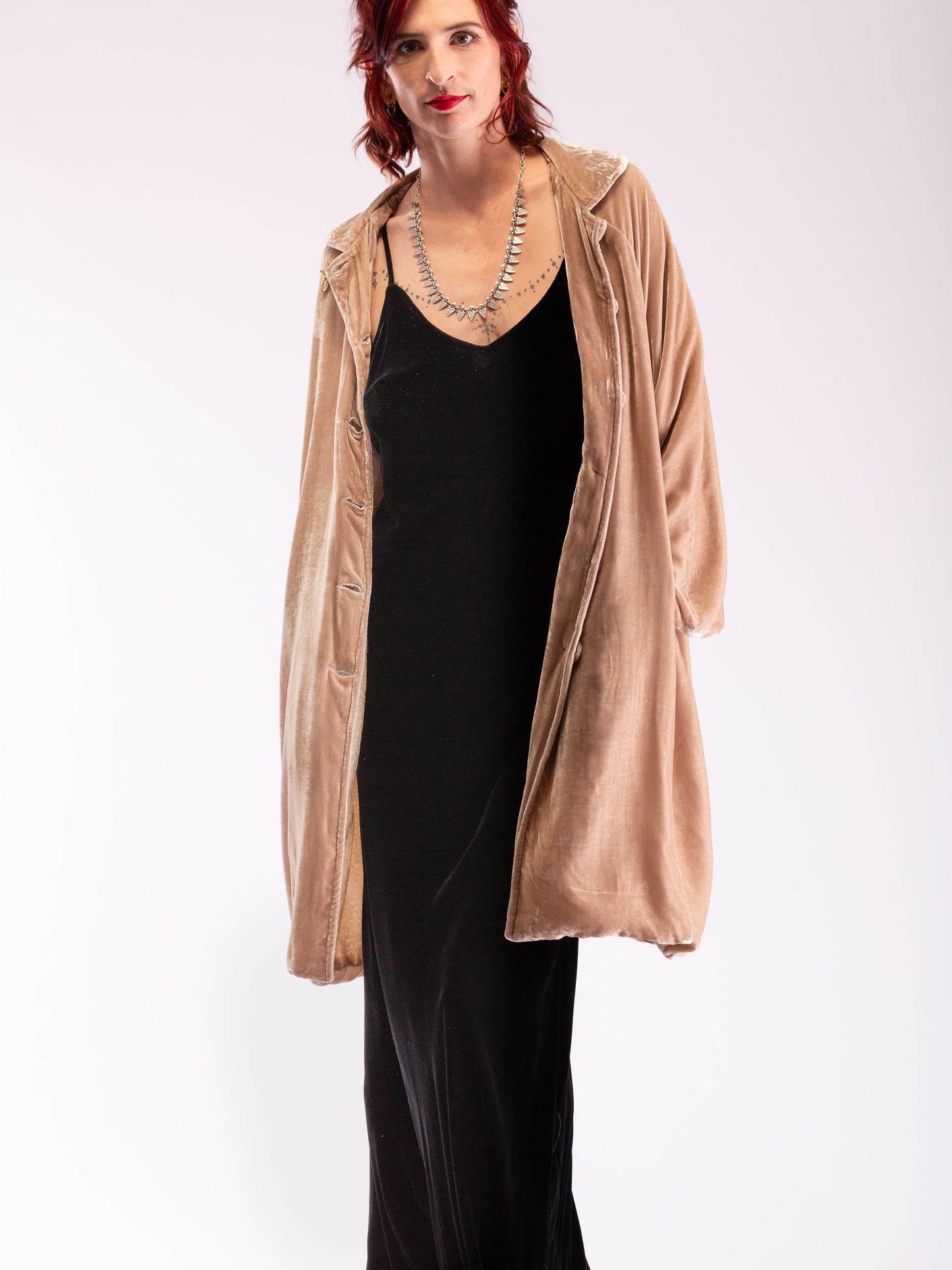 Phyllis Lush Collared Coat Stone