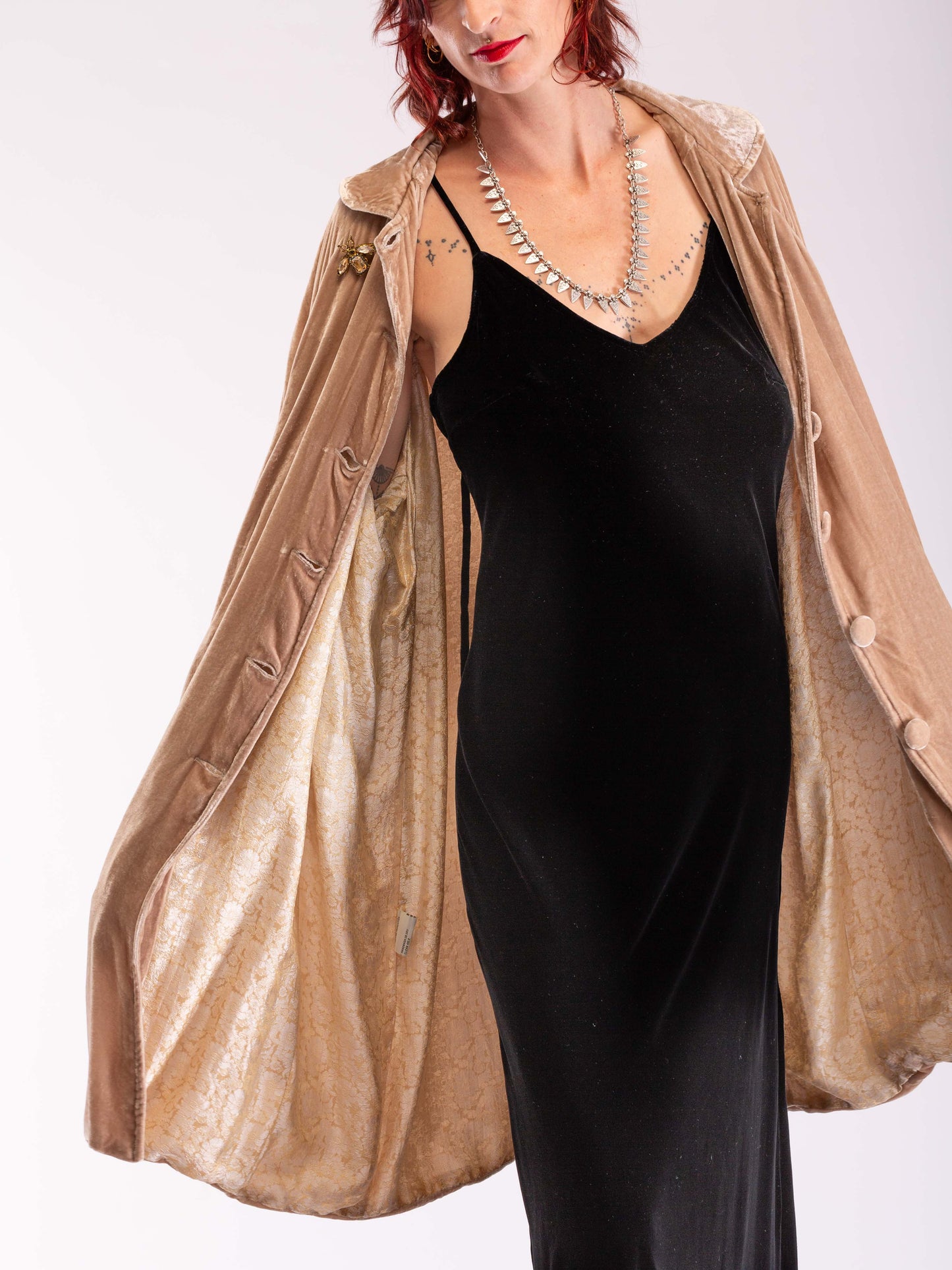 Phyllis Lush Collared Coat Stone