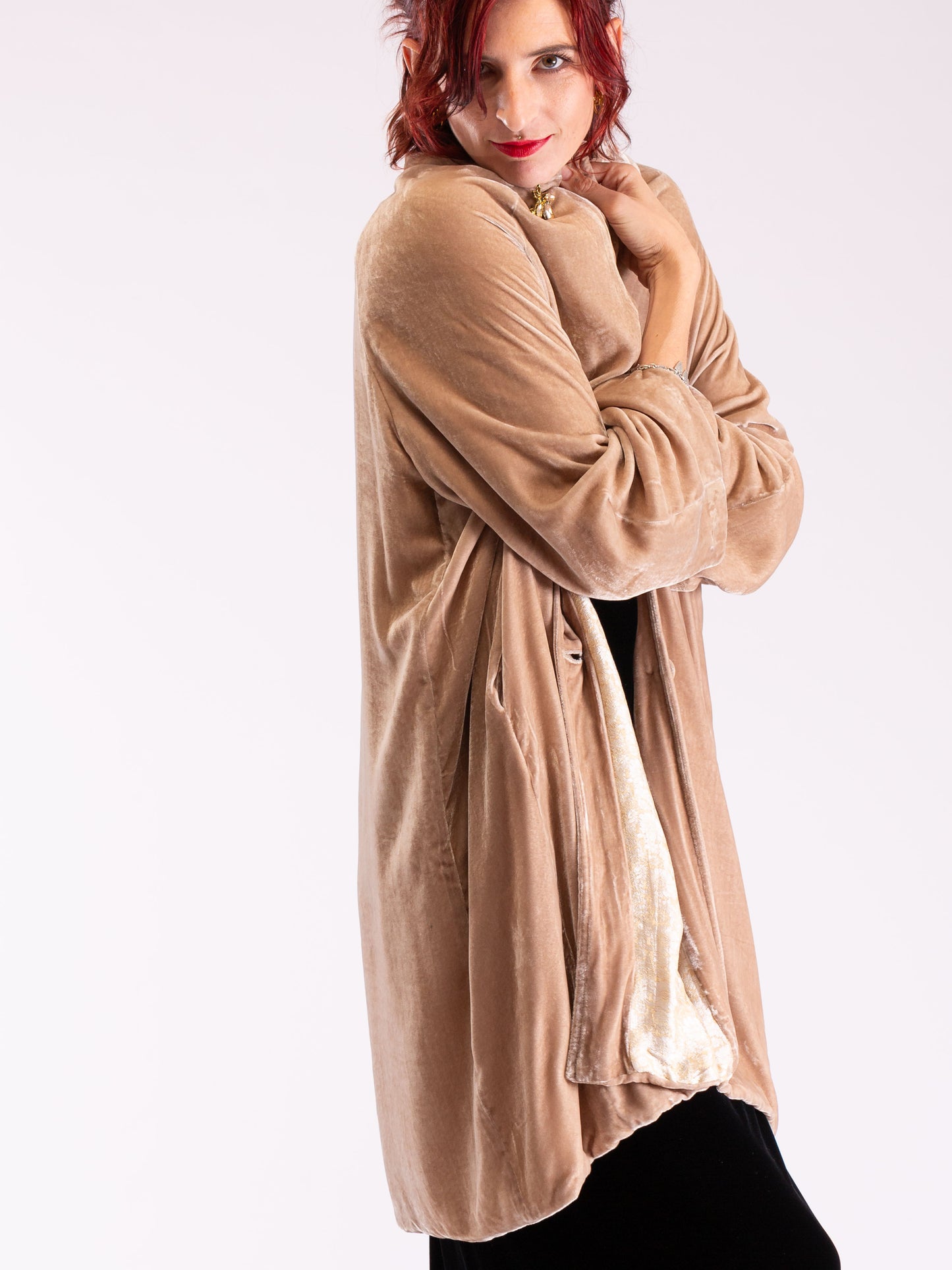 Phyllis Lush Collared Coat Stone