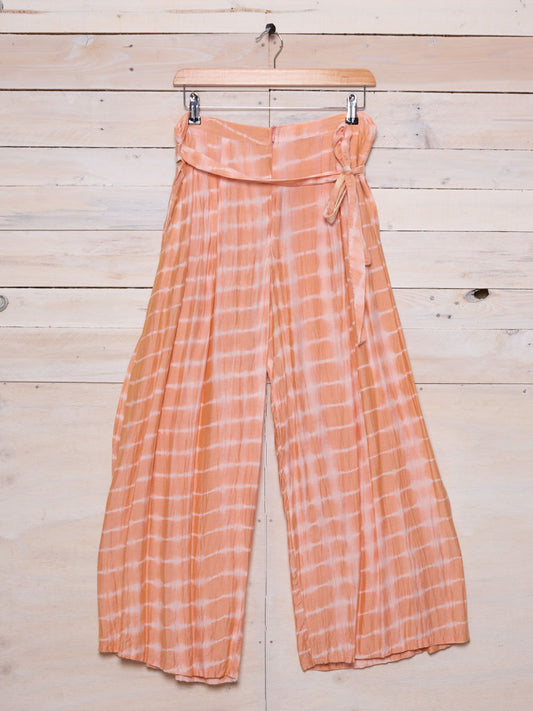 Otomo Peach Tie-Die Lounge Pants