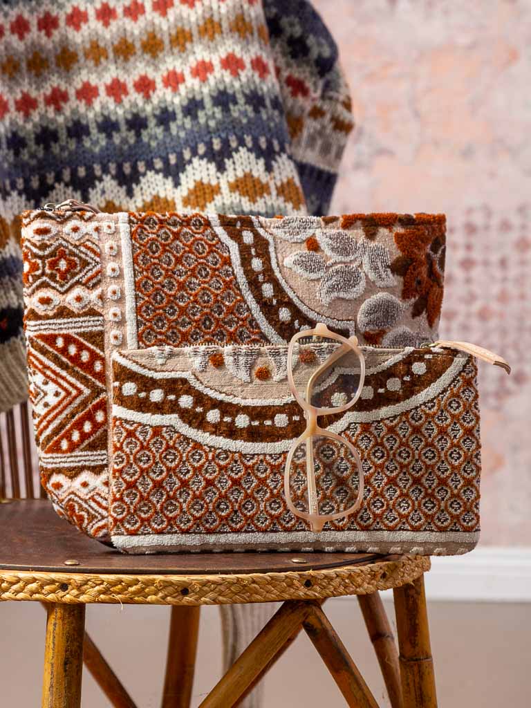 Moroccan Carpet Clutch