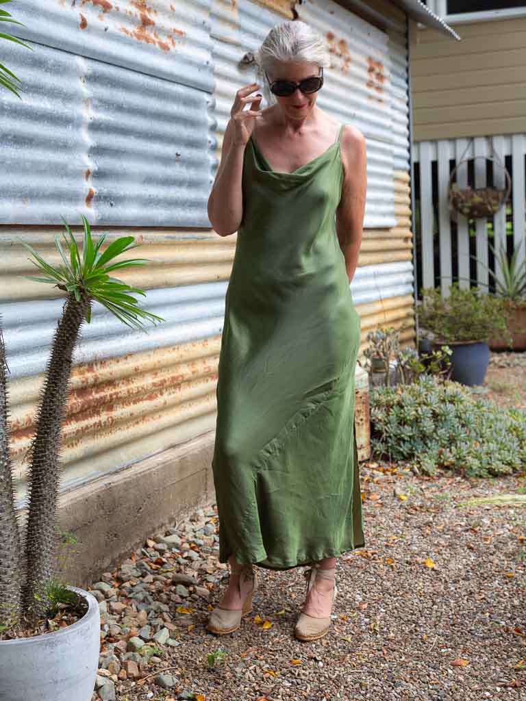 SALE  Sophia Cowl Slip Dress